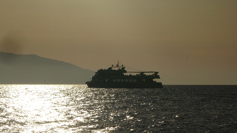 Trabzon'dan günbatımı manzaraları