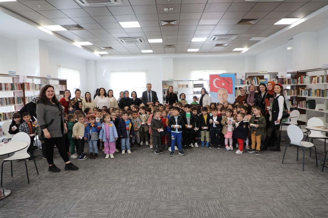 İlkadım’da çocuklara kütüphane sevgisi aşılandı