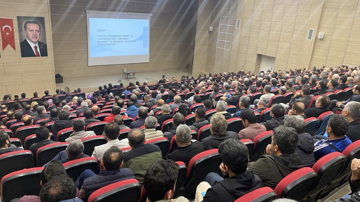 Adıyaman’da sandık kurulu başkanlarına eğitim verildi