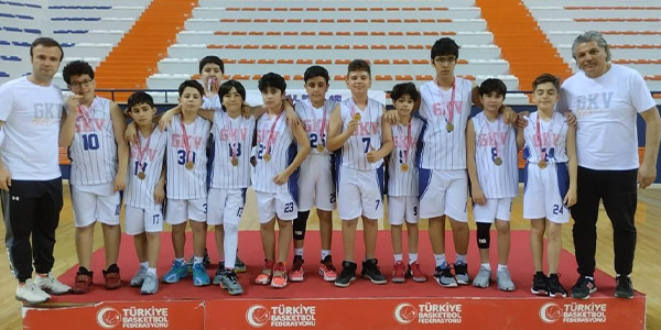 Küçük Erkekler Basketbol grup müsabakaları Mersin’de tamamlandı