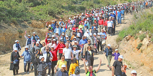 Mezitli’de Doğa Yürüyüşü