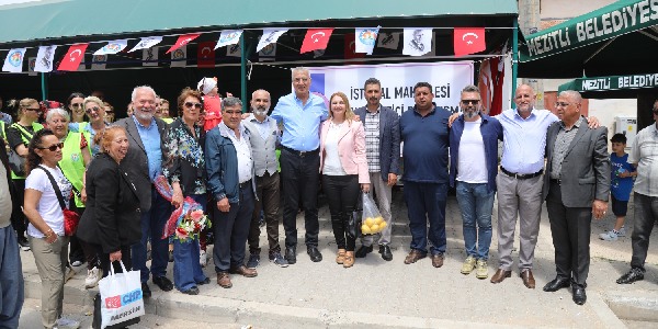 Mezitli’de 9. Kadın Üretici Pazarı Açıldı