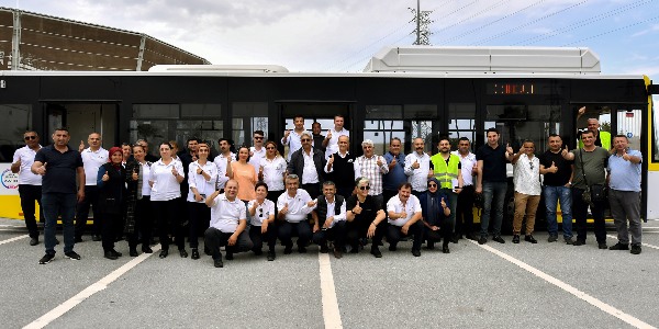 Şoförler hem teorik hem de pratik eğitim aldı