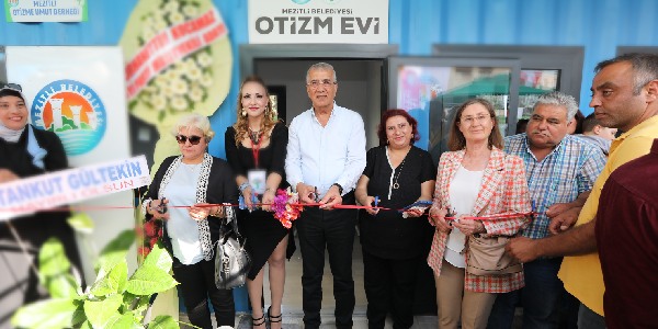 Mezitli'de Otizm Evi Açıldı