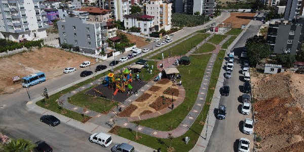 Yenişehir Belediyesi kente yeşil alanlar kazandırıyor