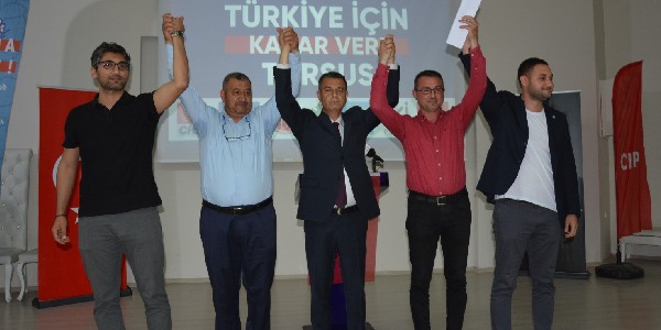 Millet ittifakı Tarsus ilçe başkanlarından ortak açıklama