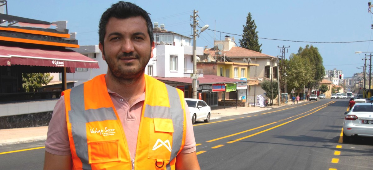 FINDIKPINARI CADDESİ YENİLENDİ  