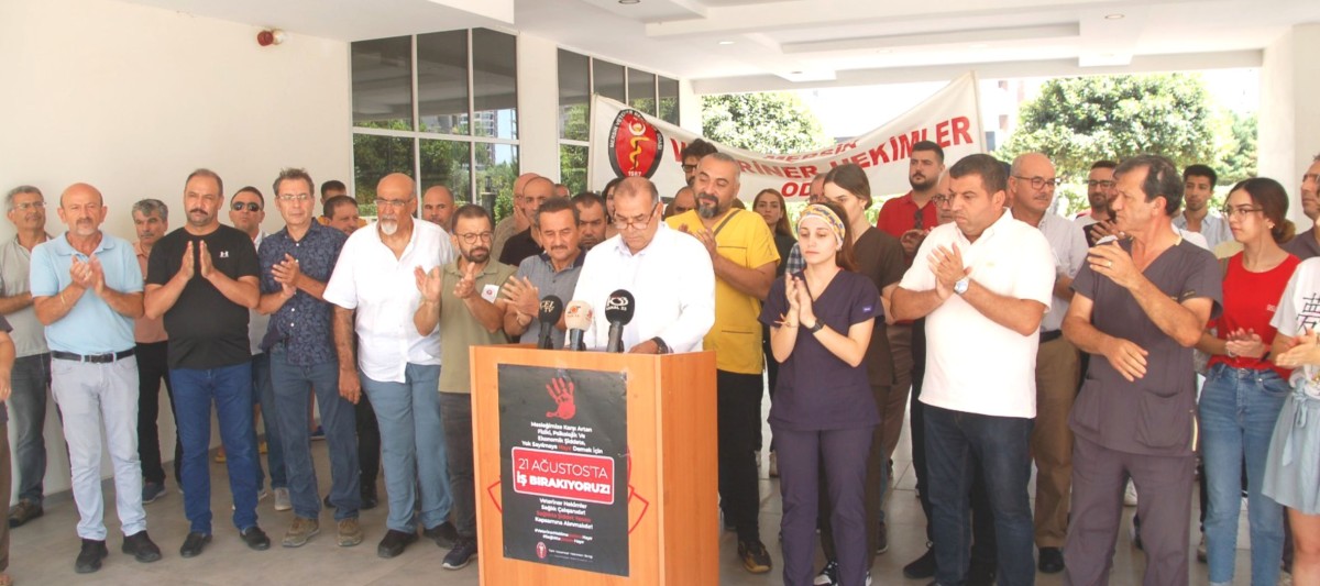 VETERİNER HEKİMLERDEN ŞİDDET PROTESTOSU