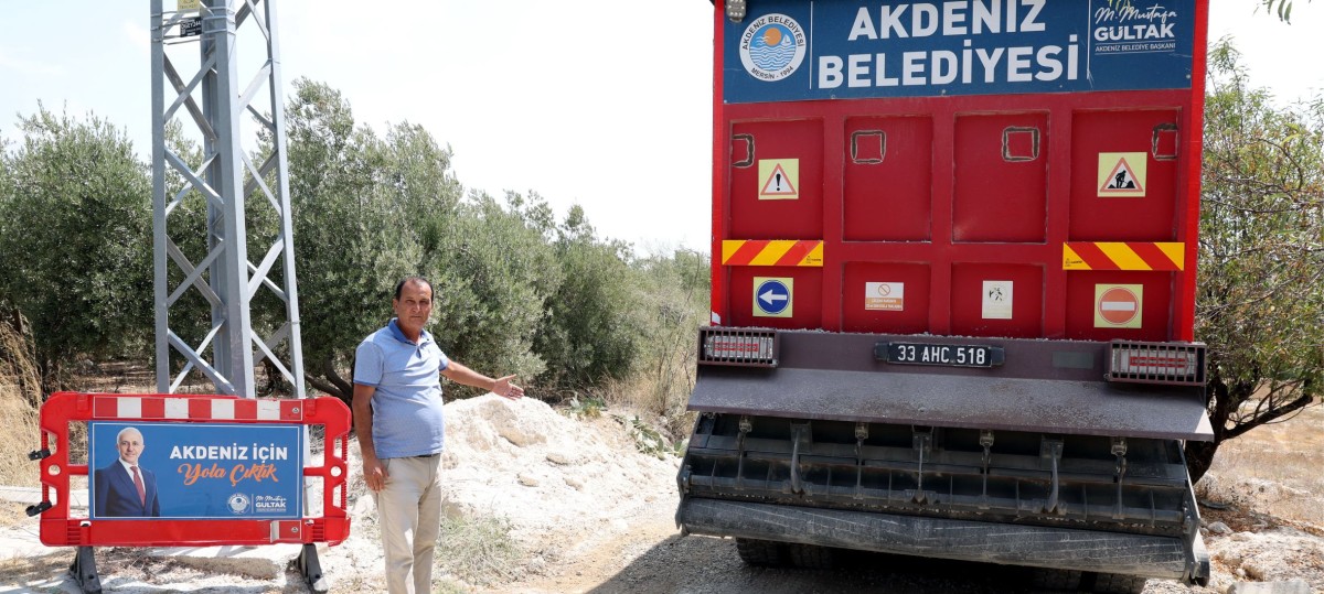 CAMİLİ MAHALLESİNİN BAHÇE YOLLARI SATHİ ASFALT İLE KAPLANIYOR