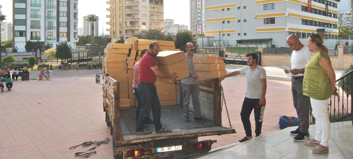 AABK 5 BİN DEPREMZEDE ÖĞRENCİYE DESTEK VERDİ