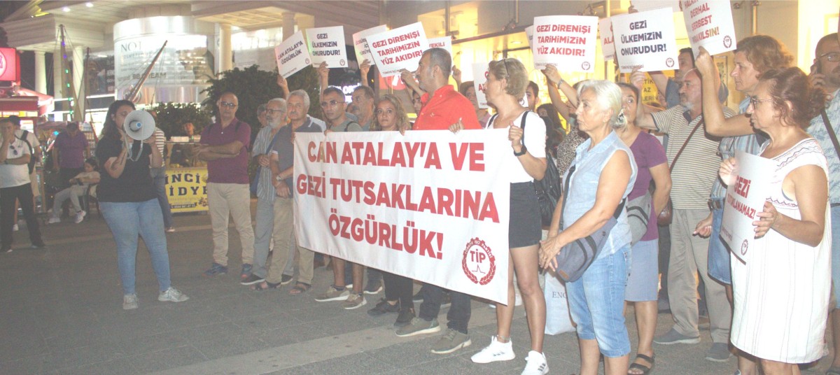 TİP’TEN GEZİ DAVASI’NDA VERİLEN CEZALARA TEPKİ 