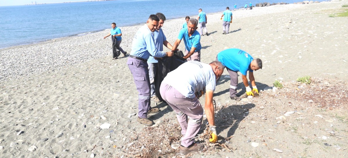 HATAY’IN DENİZİ VE KIYILARI TEMİZLENİYOR