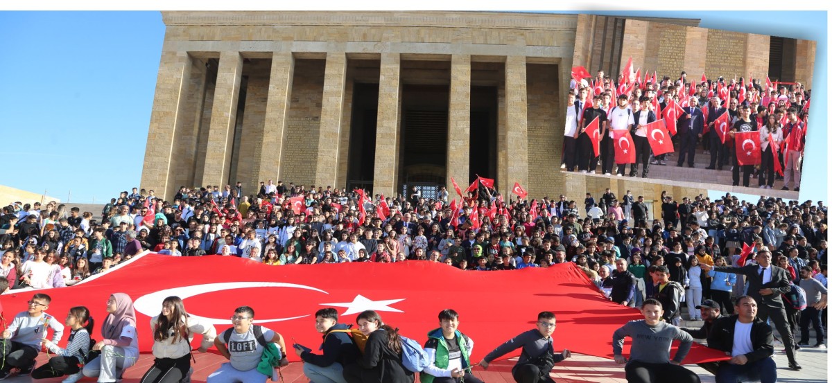 MERSİN'DEN BİN YÖRÜK ÇOCUĞU ATA'NIN HUZURUNDA  