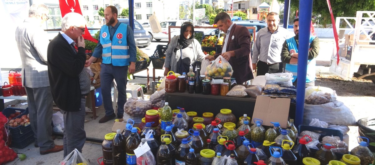 FİLİSTİN'E DESTEK İÇİN "HAYIR ÇARŞISI"