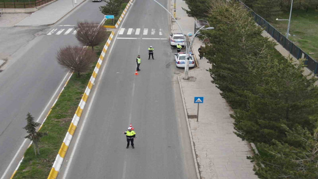 Ağrı’da Ramazan Bayramı trafik denetimleri dron ile desteklendi