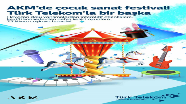 AKM Çocuk Sanat Festivali başlıyor