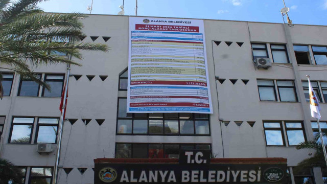 Alanya Belediyesi’nden ‘mali tablo’ açıklaması