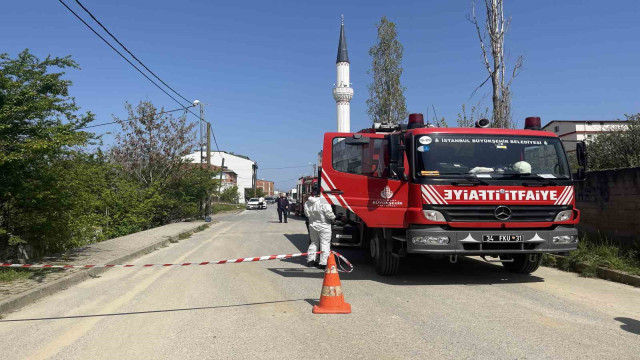 Arnavutköy’de kimyasal madde paniği