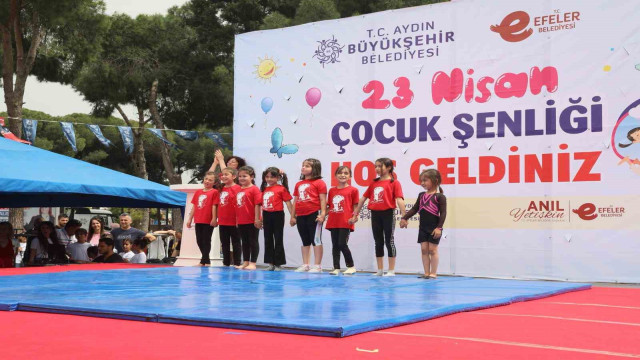 Aydın Büyükşehir Belediyesi 23 Nisan’ı şenliklerle kutladı