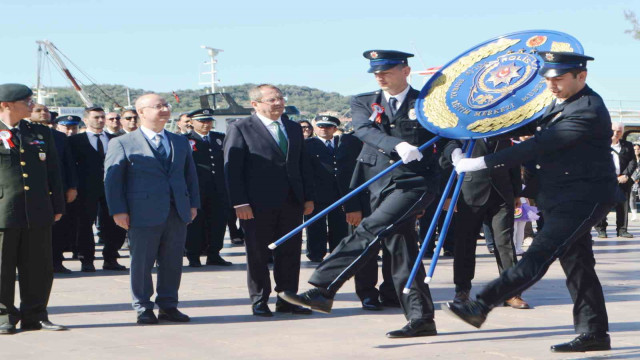 Ayvalık’ta polisin 179. yıl gururu