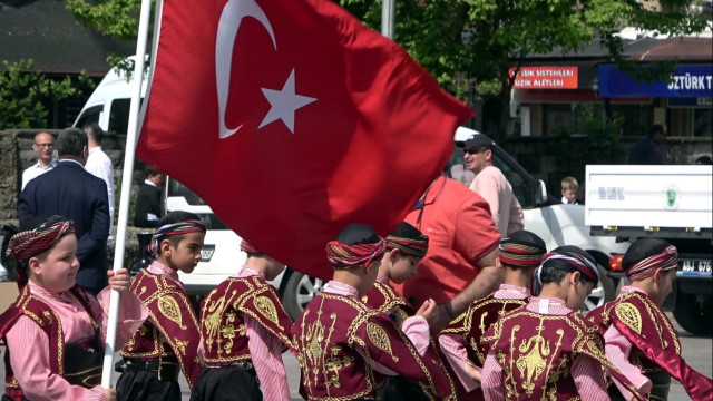 Bartın’da 23 Nisan coşkusu erken başladı