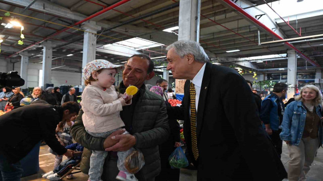 Başkan Bakkalcıoğlu’ndan kapalı pazara ziyaret