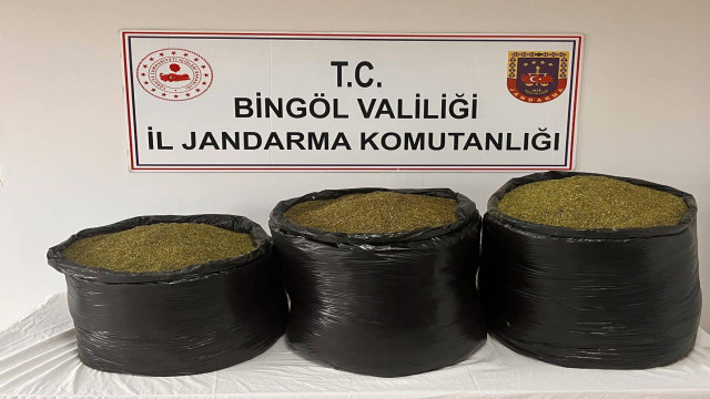 Bingöl’de 53 kilo uyuşturucu yakalandı