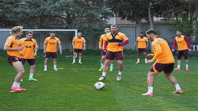 Galatasaray, Alanyaspor maçı hazırlıklarını sürdürdü