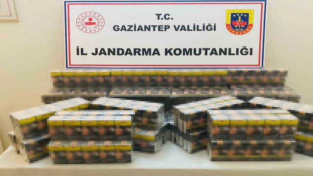 Gaziantep’te 1,5 milyon TL değerinde kaçak sigara ve çay ele geçirildi