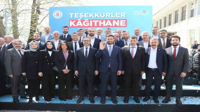 Kağıthane’de seçimlerden galibiyetle çıkan Öztekin yeni dönem için mazbatasını aldı