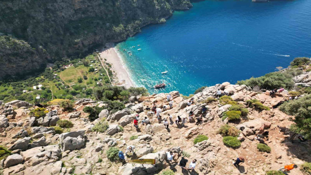 Kelebekler Vadisi’nde tehlikeli seyir