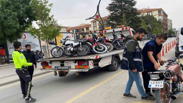 Kulu’da motosiklet denetimi