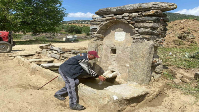 Manisa’da 200 yıllık çeşme yeniden hayat buldu