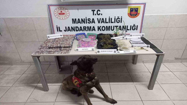 Manisa’da jandarmadan uyuşturucu tacirlerine darbe: 2 tutuklama