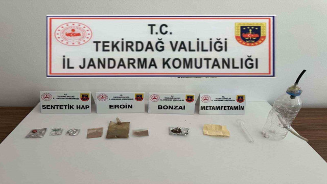 Tekirdağ’da 15 kişi uyuşturucudan yakalandı