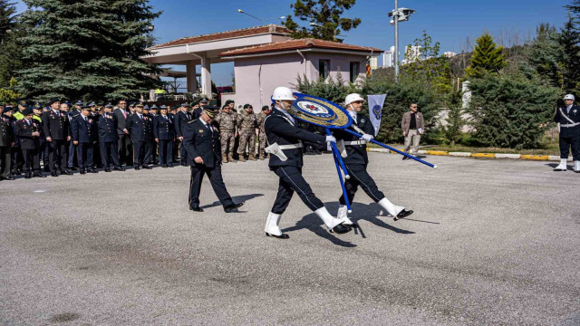 Tokat’ta Türk Polis Teşkilatı’nın 179. kuruluş yıl dönümü için çelenk sunma töreni düzenlendi