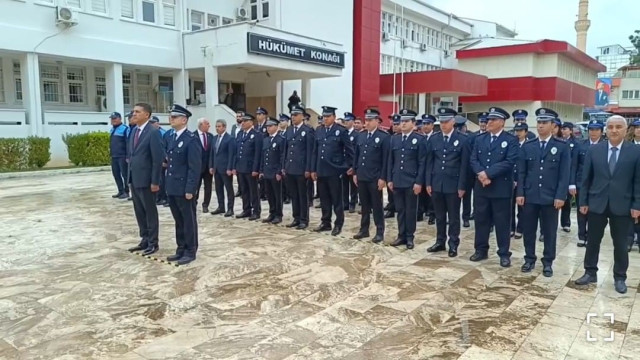 Türk Polis Teşkilatı’nın 179’uncu yıl dönümü Kozan’da törenle kutlandı