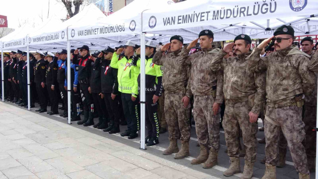 Van’da Türk Polis Teşkilatı’nın 179. kuruluş yıl dönümü kutlandı