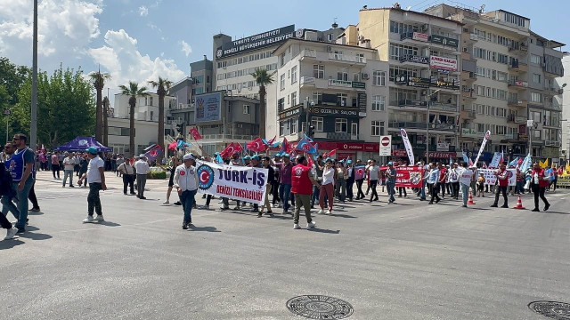 1 Mayıs Denizli’de coşkuyla kutlandı