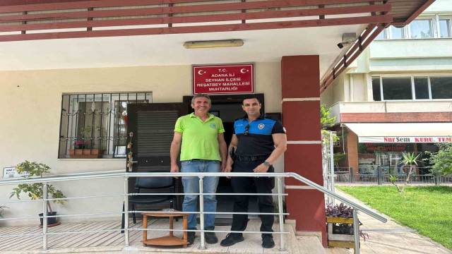 Adana’da polis mahalle muhtarları ile görüştü