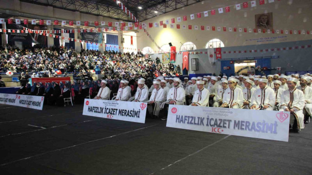 Aydın’da 133 hafız için ’hafızlık icazet merasimi’ düzenlendi