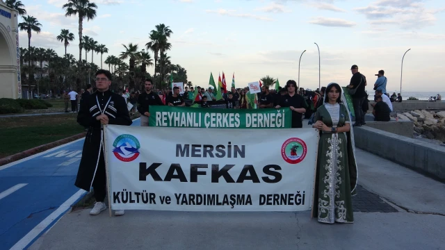 Çerkes Sürgünü’nde hayatını kaybedenler için yürüdüler