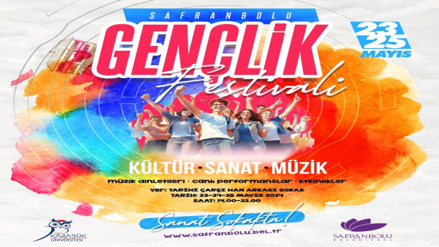 Cittaslow kenti Safranbolu’da Gençlik Festivali yapılacak