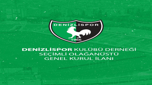 Denizlispor’da 15 günde yeniden kongre kararı alındı