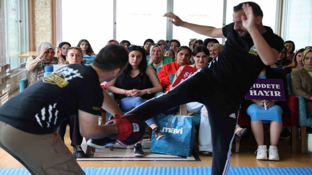 Diyarbakır’da Anneler Günü’nde kadınlara savunma eğitimi verildi