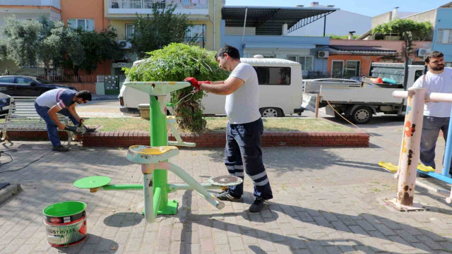 Efeler’in parkları yenileniyor