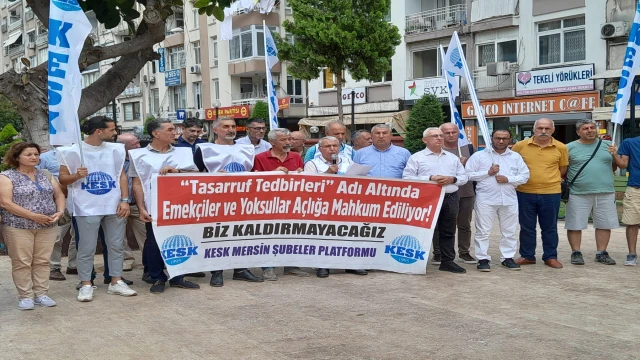 EMEKÇİLERDEN TASARRUF PAKETİNE TEPKİ