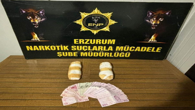 Erzurum polisinden metamfetamin operasyonu