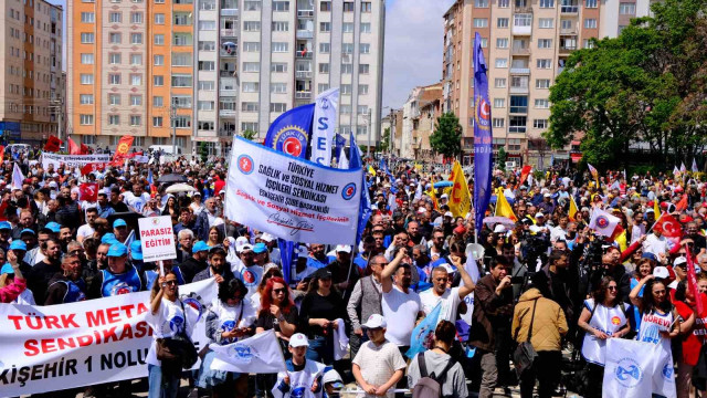 Eskişehir’de 1 Mayıs İşçi Bayramı coşkusu