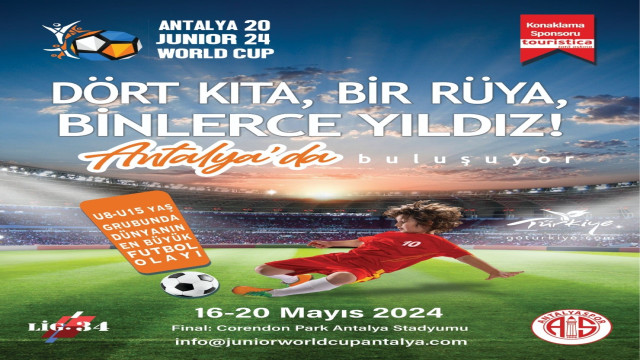 Gençlik Futbol Kupası Junior World Cup 16-20 Mayıs’ta Antalya’da yapılacak